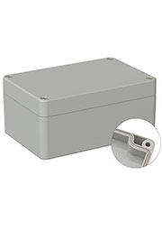 ABS 310500 5U, корпус для РЭА светло-серый ABS 120x80x55 мм