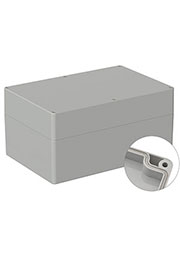 ABS 340300 5U, корпус для РЭА светло-серый ABS 240.3x160.3x120 мм