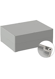 ABS 350400 5U, корпус для РЭА светло-серый ABS 300x230x110 мм