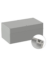 ABS 350500 5U, корпус для РЭА светло-серый ABS 360x200x149.5 мм