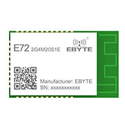 E72-2G4M20S1E, радиомодуль  2.4GHz SMD на микросхеме TI  CC2652P 20dBm.  ARM microcontroller 48MHz