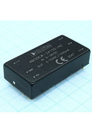 AM30EW-2415D-NZ, 2x1 , DC/DC, 30Вт, вх.9:36В, вых.+15В/+1А, 2x1