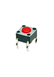1-1825955-4, кнопка тактовая 6х6 с заземл. h=9.5мм (аналог TS-A4PG-130)