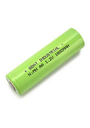 INDUSTRIAL H-AA1800,   NiMH (/HR06), 1800mAh 1.2, 14.5*49.0mm (1)
