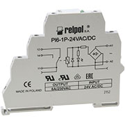 PI6-1P-24VAC/DC, Интерфейсное реле, 1 перекл. контакт, 24VAC/DC