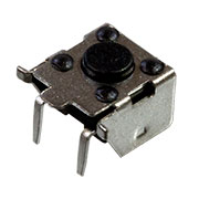 IT-1102US9-160G-G, кнопка тактовая угловая 7х7 SMD h=4.3мм (аналог IT4-1102US9-160G-G)