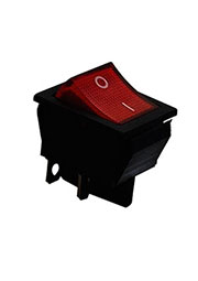 KCD2-201/N (4pin) 15A,220V ON-OFF, KCD2-201/N (4pin) 15A,220V ON-OFF красный переключатель Daier