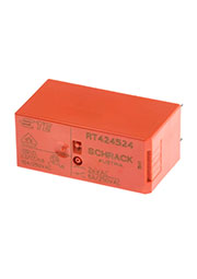 RT424524, Реле 2 переключ. 24VAC, 8A/250VAC DPDT