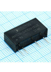 AM1DS-2405SH30JZ, SIP7, DC/DC, 1Вт, вх.21.6:26.4В, вых.5В/0.02:0.2А, SIP7