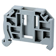 CA103, POLYAMIDE SCREWLESS END CLAMP FOR DIN35