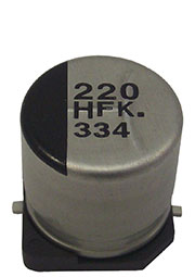 EEEFK0J331P, SMD - 6.3V 330uF /8*6.2/105 C