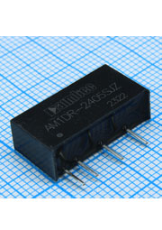 AM1DR-2405SJZ, SIP7, DC/DC, 1, .22.8:25.2, .5/0.02:0.2, SIP7