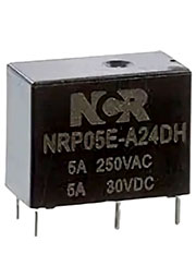 NRP05E-A05DH, Реле для печатного монтажа , 5VDc, 0.2W