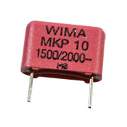 MKP1U011503C00JSSD, MKP-Folienkondensator radial bedrahtet 1500  2000 /DC 5 % 10 mm (L x B x H) 1