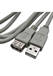 USB-A F  USB-A M 1.8M  (SZC)