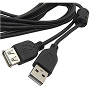 USB-A F  USB-A M 1.8M F (SZC)