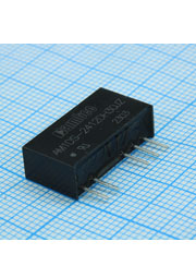 AM1DS-2412DH30JZ, 7-SIP, DC/DC, 1Вт, вх.21.6:26.4В, вых.+12V/+0.005:0.042A, SIP7