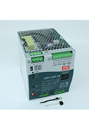 DRS-480-48, AC-DC � �������� UPS, 480��, ����� 48�/10A, ���� 90:305� ��/127:431� DC, ������������ ��