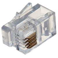 ��������� ExeGate PL11-4P4C-100 RJ-11 ���������� ������ (4P4C), ������, ��������� RJ-11 ���������� �