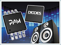 PAM8304ASR, ��� ������������� ���� 3�� ����� D 8-Pin MSOP
