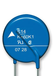 B72214S0102K101, 1465VDC/1100VAC 14mm; тип: S14K1000