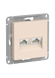 ATN000285, ������� ������������ 2-� AtlasDesign  b RJ45  b  ���.5E �������� ���. SE ATN000285