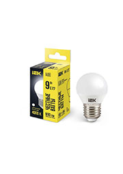 LLE-G45-9-230-40-E27, ����� ������������ G45 9�� ��� 4000� �����. ���. E27 230� IEK LLE-G45-9-230-40