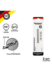 KR-91-0556, ������ �� ������� 3.0�� HSS DIN 338 (��.2��) Kranz KR-91-0556