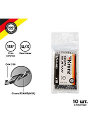 KR-91-0618, ������ �� ������� 5.0�� HSS DIN 338 (��.10��) Kranz KR-91-0618