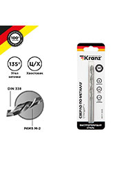 KR-91-0528, ������ �� ������� 6��  ��������+  (P6M5 M-2) DIN 338 (�����.1��) Kranz KR-91-0528