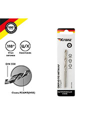 KR-91-0566, ������ �� ������� 6.0�� HSS DIN 338 (��.1��) Kranz KR-91-0566