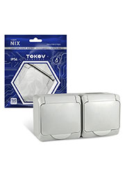 TKE-NX-R2Z-C06-IP54, ������� 2-� �� Nix 16� IP54 250� � ������. � ������� ���. TOKOV ELECTRIC TKE-NX