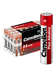 7615, Элемент питания алкалиновый AAA/LR03 1.5В Plus Alkaline LR03-PB24 (уп.24шт) Camelion 7615
