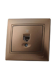 701-3131-137, ������� ���������� 1-� �� Mira RJ11 16� IP20 ���� �������� �� �������� ����. �����. ��