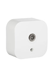 782215, ������� ������������� TV 1-� �� Quteo IP20 � ����������  ������  ���. IEK 782215