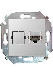 1591598-030, ������� ������������ �� Simon 15 RJ45 ���.5E Systimax �������� ���. Simon 1591598-030