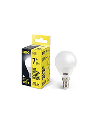 LLE-G45-7-230-40-E14, ����� ������������ G45 7�� ��� 4000� �����. ���. E14 630�� 230-240� IEK LLE-G4