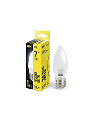 LLE-C35-7-230-30-E27, ����� ������������ C35 7�� ����� 3000� E27 230� IEK LLE-C35-7-230-30-E27