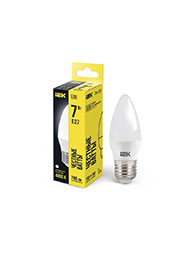 LLE-C35-7-230-40-E27, ����� ������������ 7�� C35 ����� 4000� �����. ���. E27 230� IEK LLE-C35-7-230-