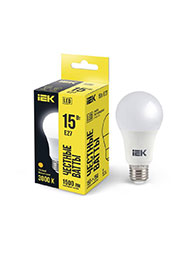 LLE-A60-15-230-30-E27, ����� ������������ A60 15�� ����������� 230� 3000� E27 IEK LLE-A60-15-230-30-