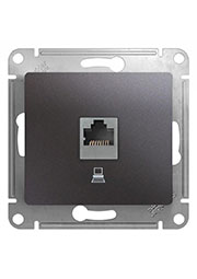 GSL001381K, ������� ������������ 1-� Glossa RJ45 ���.5E ��������  b  b ����  b ��  b  SE GSL001381K