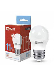 4690612024943, ����� ������������ LED-���-VC 11�� ��� 6500� �����. ���. E27 1050�� 230� IN HOME 4690