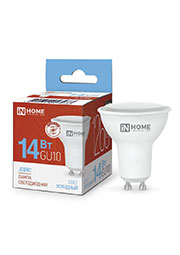 4690612047973, ����� ������������ LED-JCDRC-VC 14�� 230� GU10 6500� 1260�� IN HOME 4690612047973