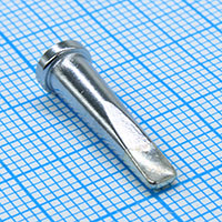 LT M soldering tip 3.2mm, Жало для паяльника WP80/WSP80/FE75, длинный клин 3,2х1,2мм, L=20мм