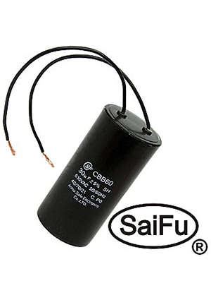 CBB60 30uF 630V WIRE (SAIFU), �������� ����������� SAIFU CBB60, 30 ���, 630 �, � ��������