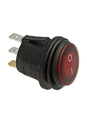 SB040-12V RED IP65 on-off �20.2mm, ��������� ������������� RUICHI SB040-12V, IP65, ON-OFF, ������� 2