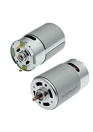 RS-555PH-2670 12V, Коллекторный электродвигатель постоянного тока RUICHI RS-555PH-2670, 12 В, 6.69 В