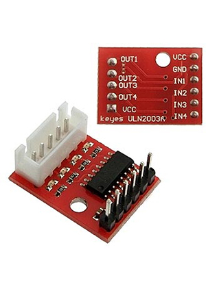 Red 5 Line Phase Stepper Motor, ����������� ������ ��������� 28BYJ-48 RUICHI