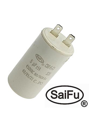 CBB60 5uF 450V (SAIFU), �������� ����������� SAIFU CBB60, 5 ���, 450 �, 2 ������