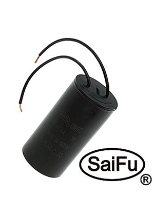 CBB60 20uF 630V WIRE (SAIFU), �������� ����������� SAIFU CBB60, 20 ���, 630 �, � ��������